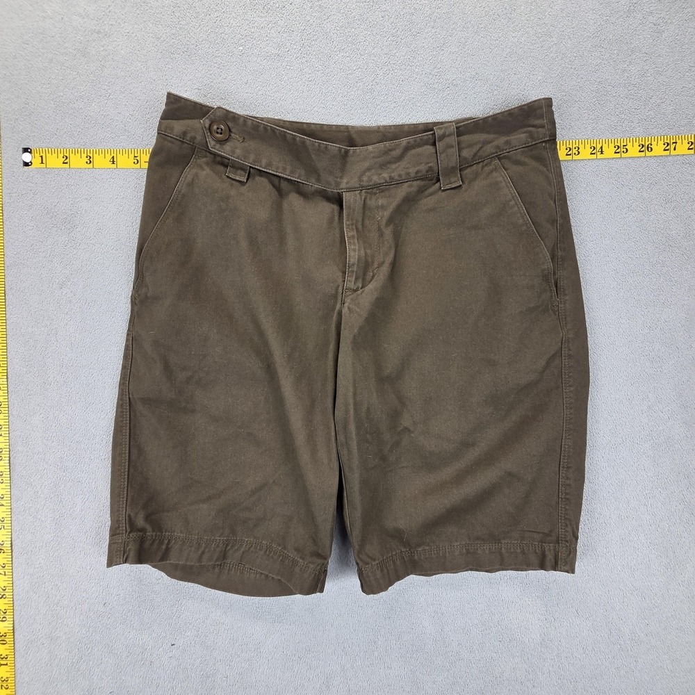 The North Face‎ Shorts Womens 6 Brown Twill Gurkha Extended Waistband Tab